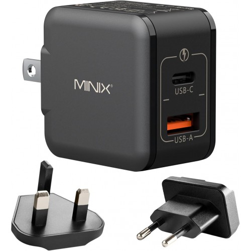 Minix NEO P1 Mini USB-C + USB-A 33W快速充電器