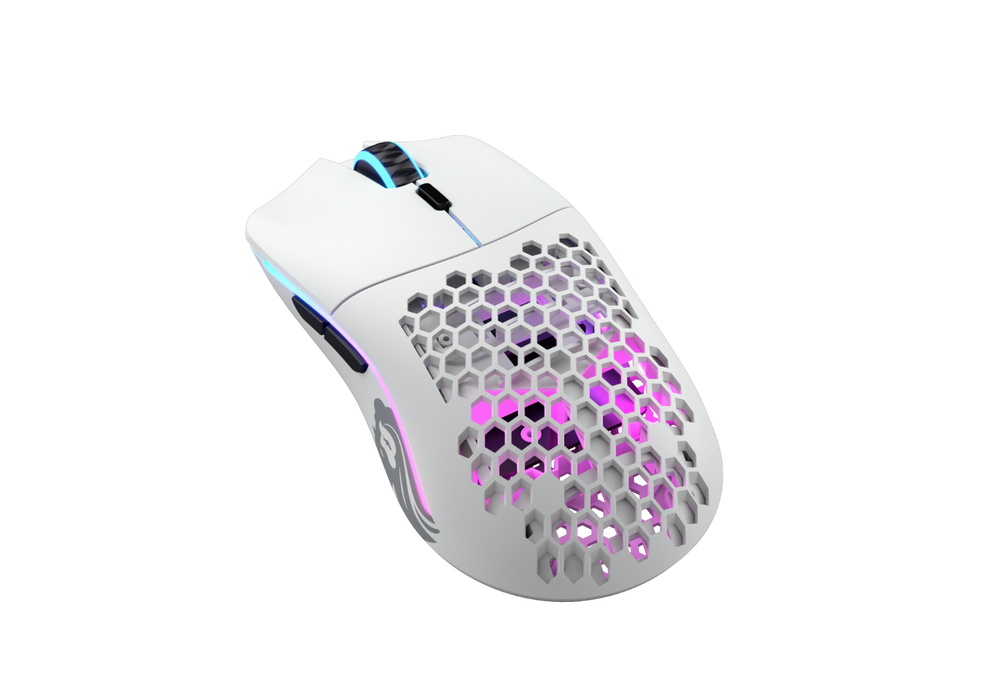Glorious Model O- Wireless 超輕量無線電競滑鼠 (啞白色)