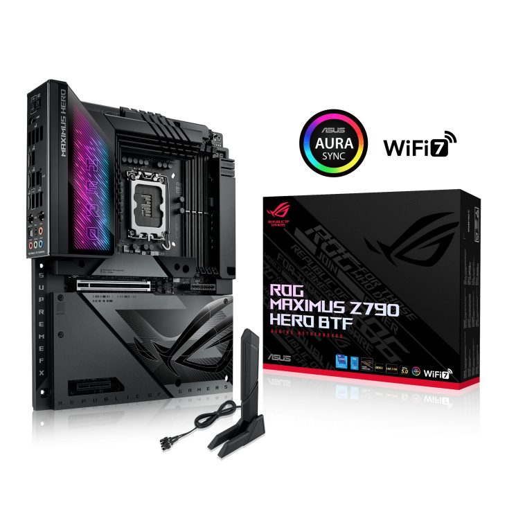 ASUS  ROG MAXIMUS Z790 HERO BTF WIFI ATX  (DDR5)