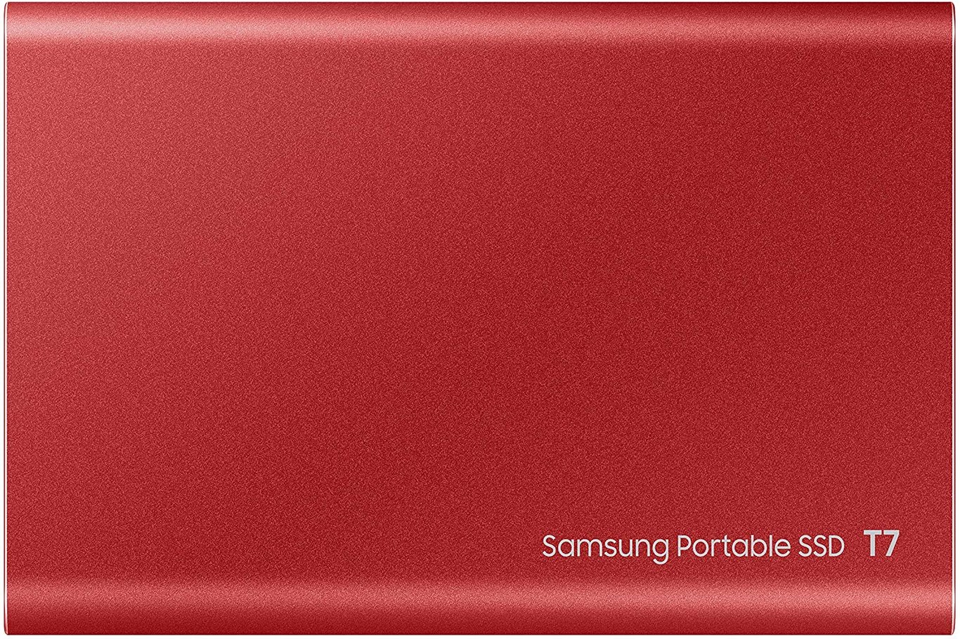 Samsung 三星 Portable SSD T7 USB 3.2 500GB (Metallic Red)