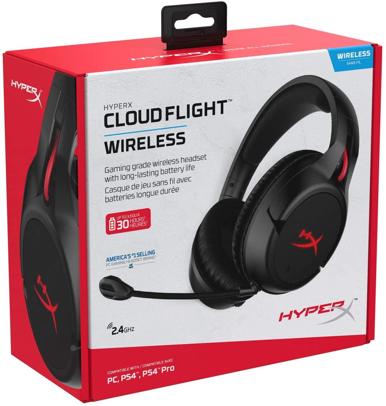HyperX Cloud Flight Wireless 無線電競遊戲耳機