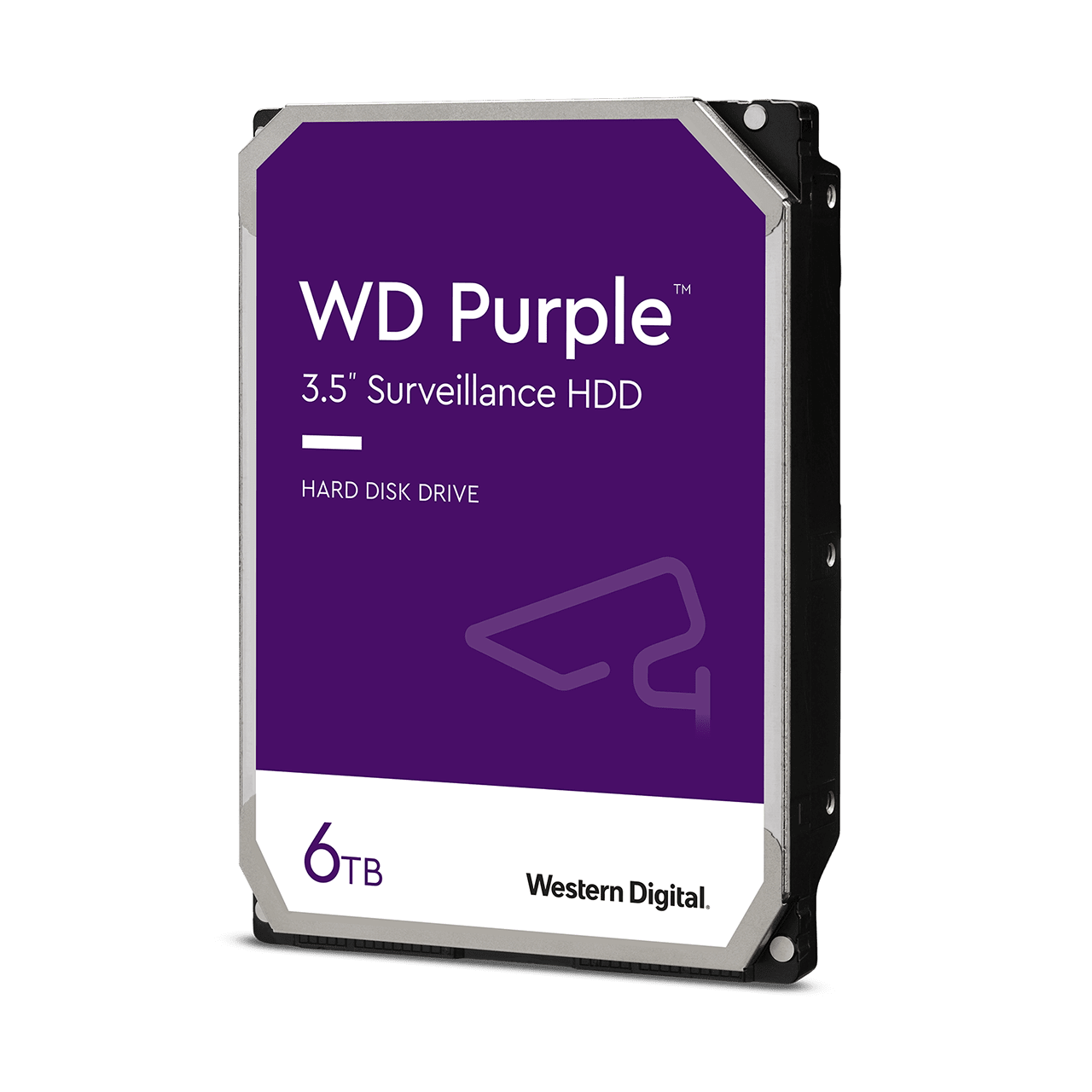 WD Purple 6TB 5400rpm 256MB 3.5" Surveillance HDD (WD64PURZ)