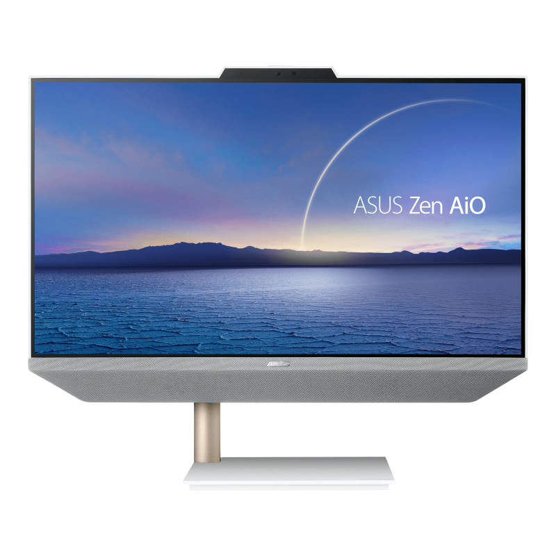 ASUS 華碩 Zen AiO F5401 白色一體式觸控電腦 (24" FHD IPS觸控顯示器 / AMD Ryzen 7 5825U / 16GB RAM / 1TB SSD / Windows 11 Home/ 連無線鍵鼠組)