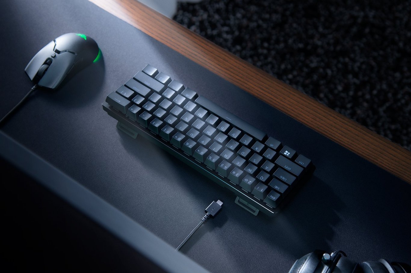 Razer Huntsman Mini 光學遊戲鍵盤 (有聲紫軸)