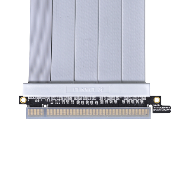 LIAN LI 聯力 PCI-E 4.0 Riser Cable 600mm 延長線 - 白色