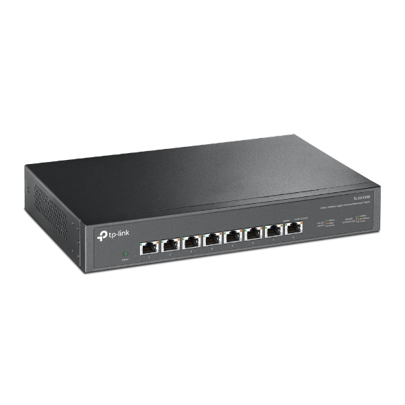 TP-Link SX1008 Desktop/Rackmount Switch-1