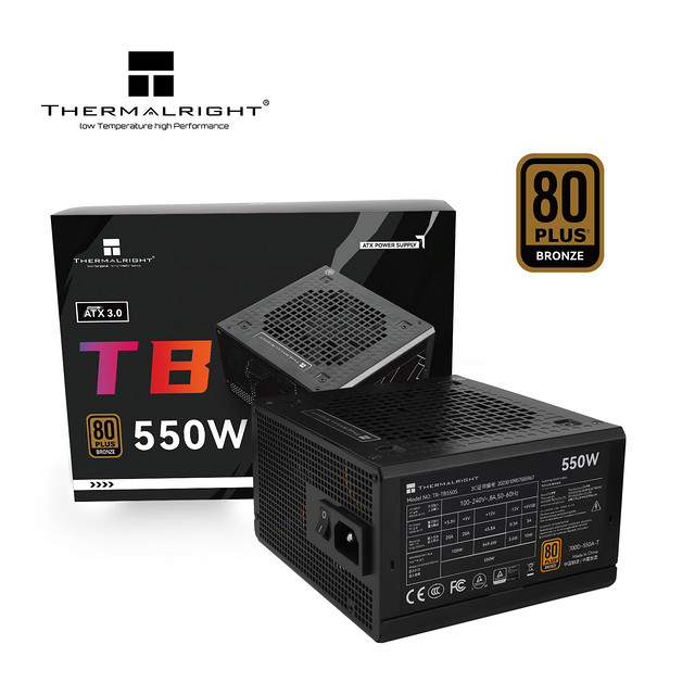 ThermalRight 利民 TB-550S 550W 80Plus Bronze 銅牌 火牛 (3年保)