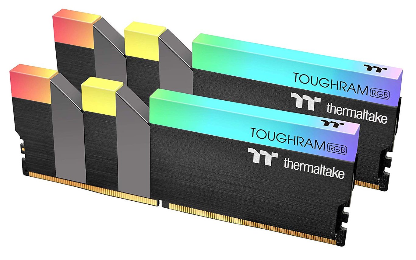 Thermaltake 曜越 TOUGHRAM RGB DDR4 3200MHz 16GB (8GB x2) - Black