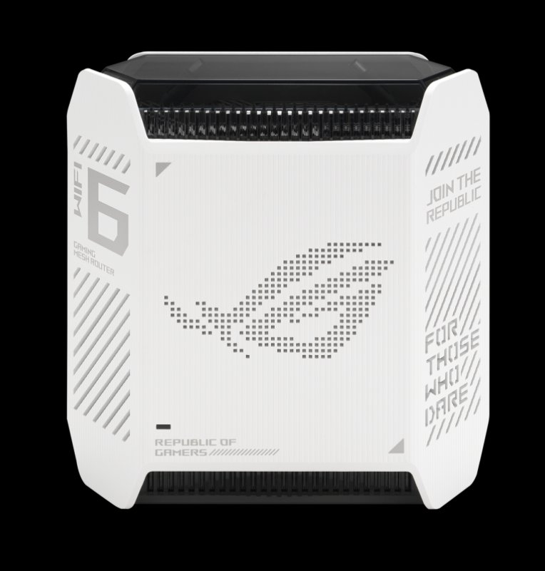 ASUS 華碩 ROG Rapture GT6 三頻 AX10000 WiFi 6 網狀網路多路由系統 - White 白色 (兩件裝)