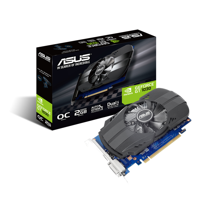ASUS 華碩 PHOENIX GeForce GT 1030 2G OC 顯示卡