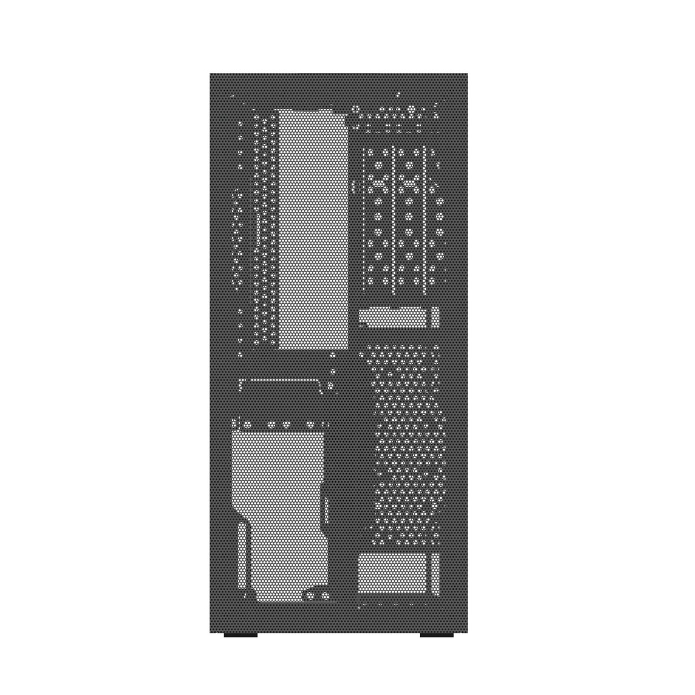 SSUPD Meshroom S Full Mesh Mini-ITX 機箱 (w/ PCIe 4.0 Riser Cable) - Gray 灰色
