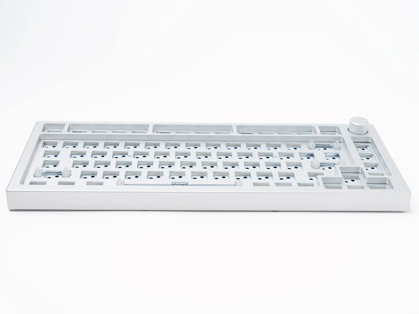 Glorious GMMK Pro 75% Barebone ANSI USA 自組機械鍵盤 (白色)