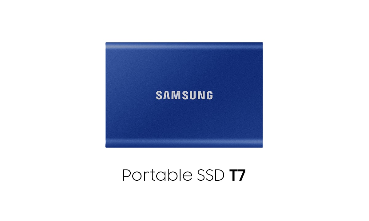 Samsung 三星 Portable SSD T7 USB 3.2 1TB (Indigo Blue)