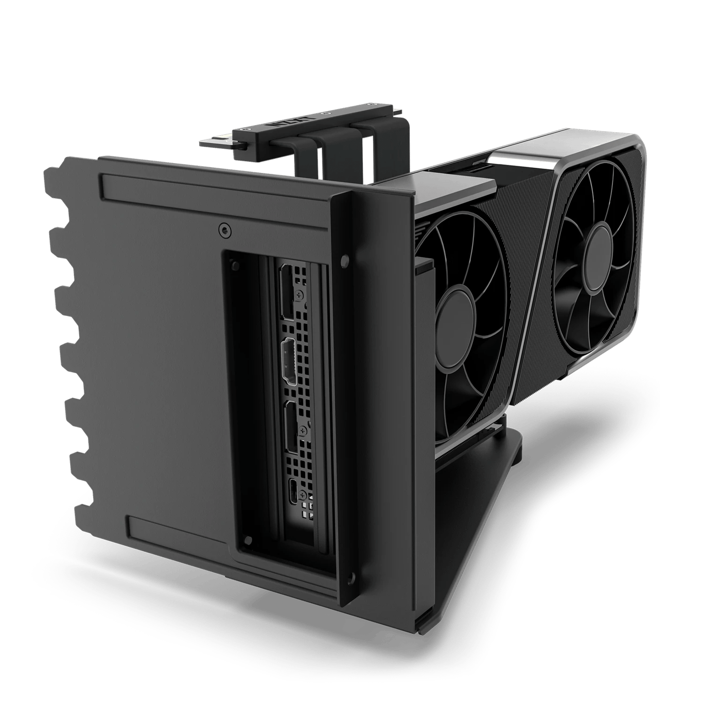 NZXT Vertical GPU Mounting Kit (PCIe 4.0 Riser cable) -  ()-3