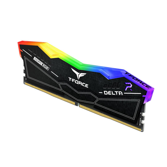 Team T-Force Delta RGB 32GB (16GB x2) DDR5 6000MHz - Black 黑色 (FF3D532G6000HC38ADC01)