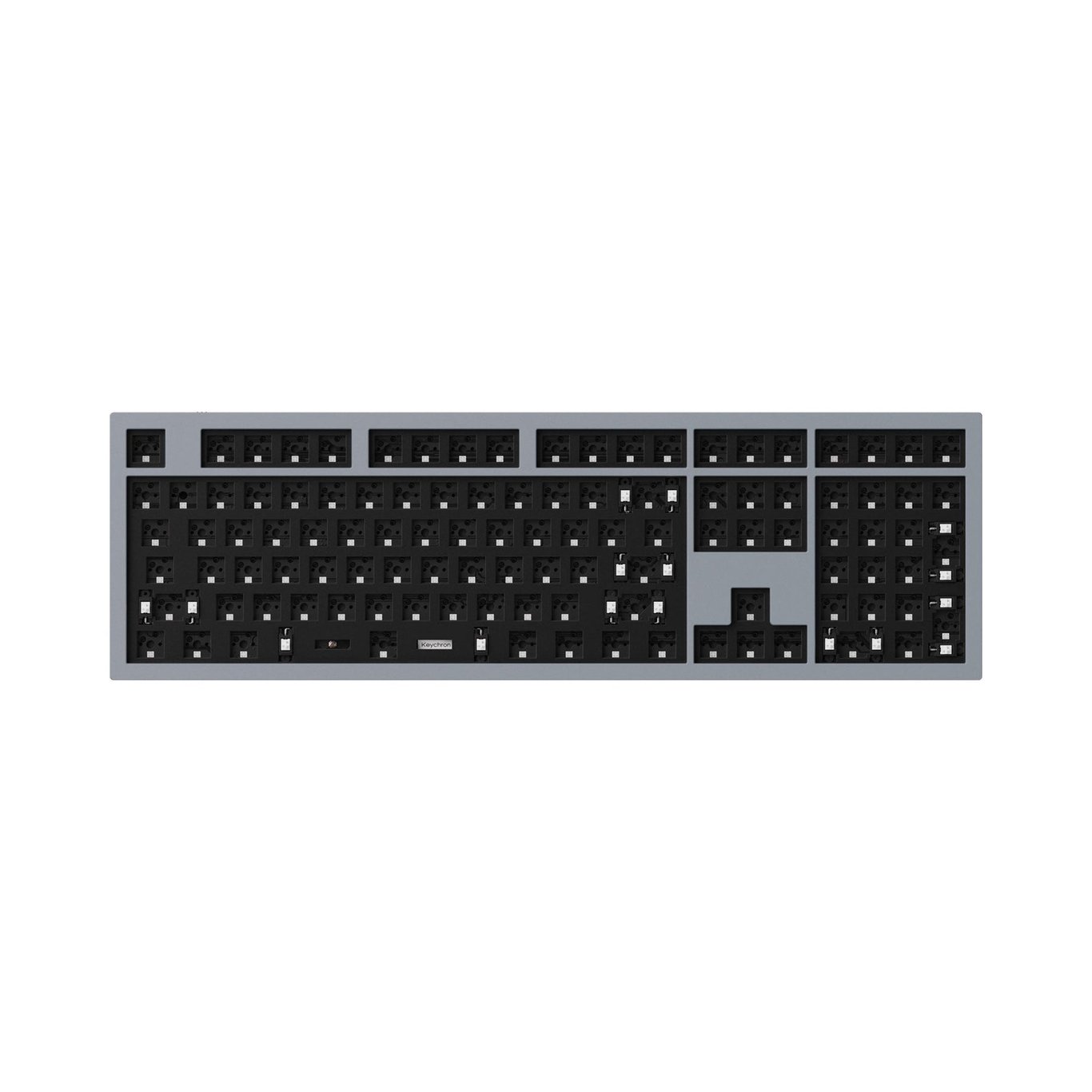Keychron Q6B2 100% QMK 自定義機械鍵盤 (Barebone 準成品 可換RGB背光) - 太空灰色
