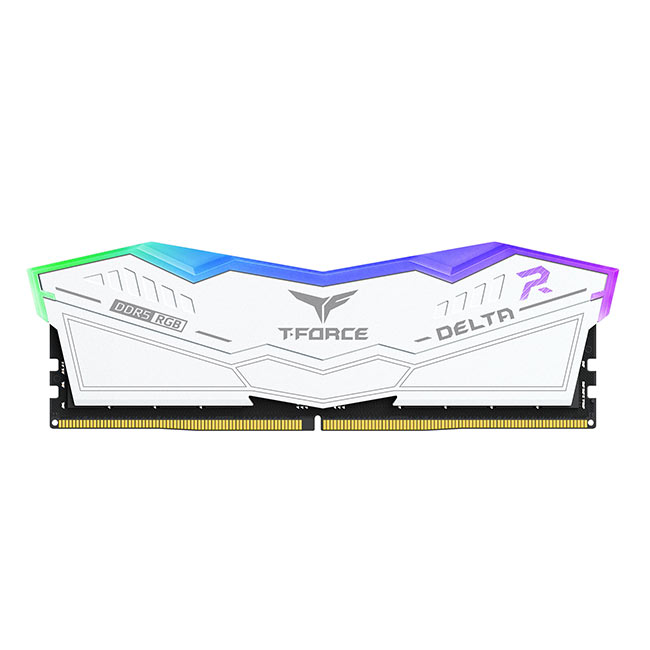 Team T-Force Delta RGB 32GB (16GB x2) DDR5 5600MHz - White 白色 (FF4D532G5600HC36BDC01)