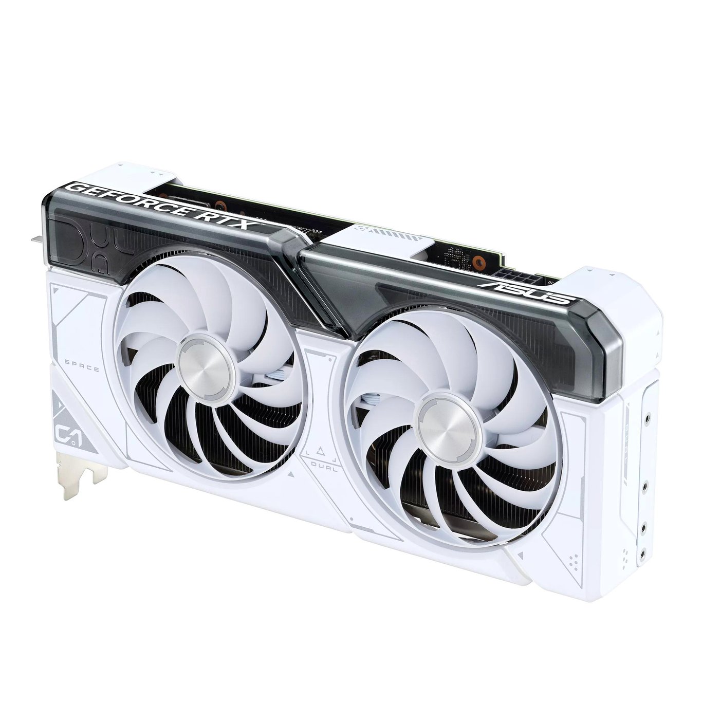 ASUS  DUAL WHITE GeForce RTX 4070 12G GDDR6X OC -9