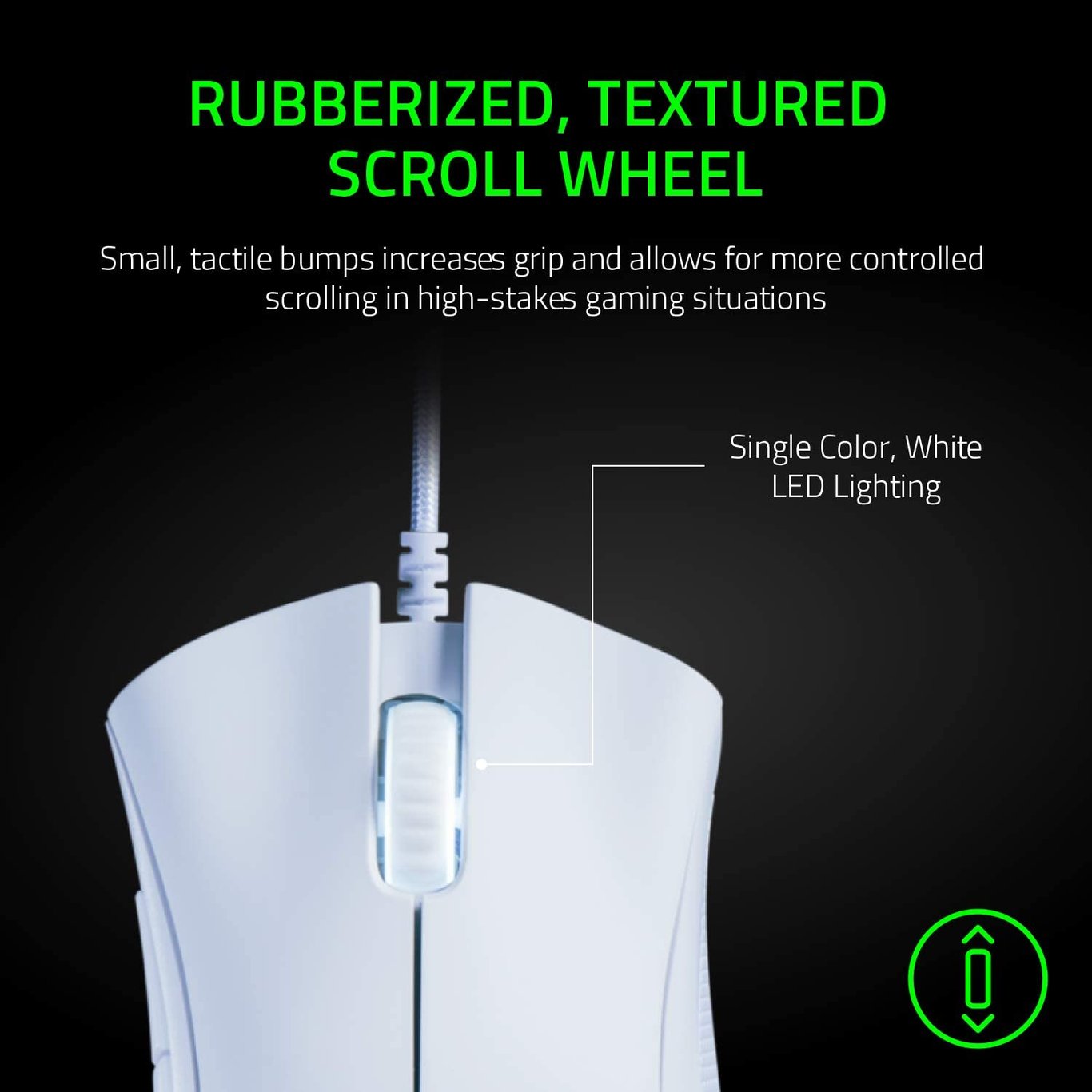 Razer Deathadder Essential 電競遊戲滑鼠 - 白色