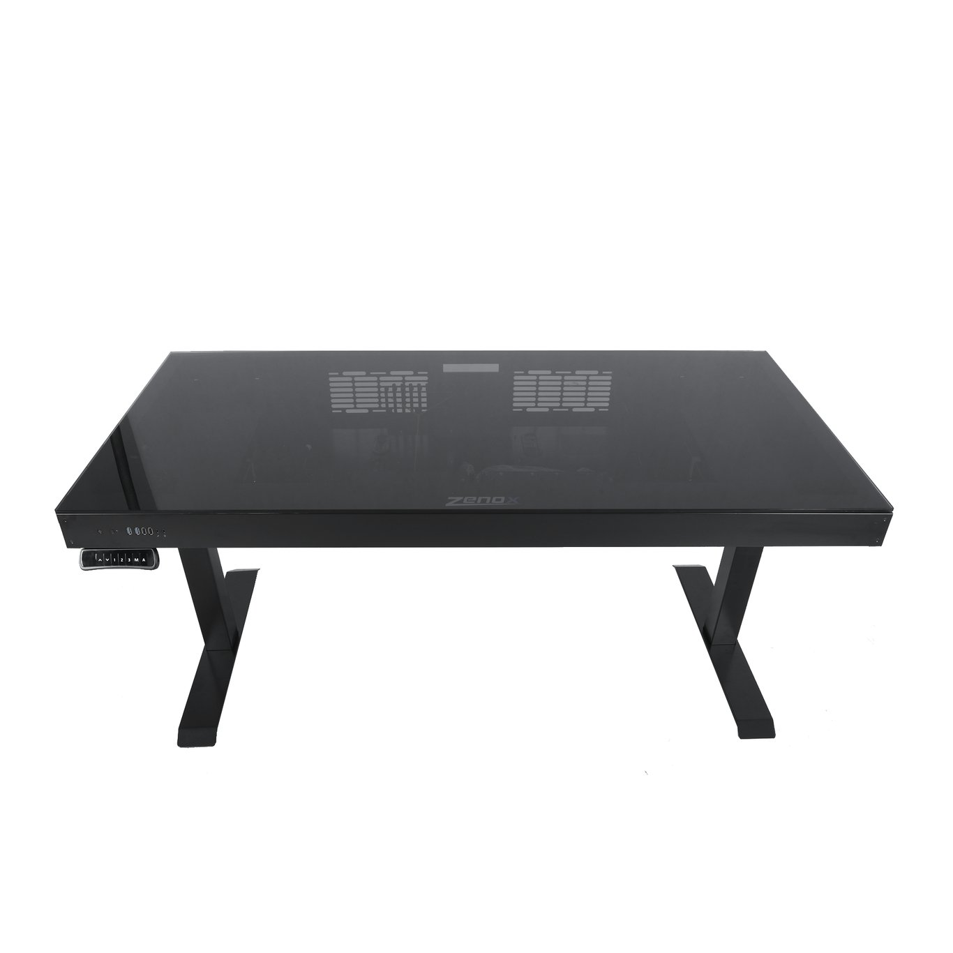 Zenox Zeus Pro Gaming Desk V2 電競枱 (可調整高度) ATX 機箱 - 1.5米 (組裝需另外報價)