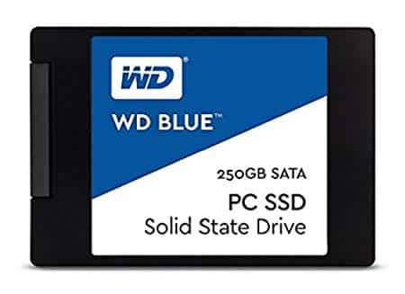 WD Blue 250GB 3D TLC SATA III SSD