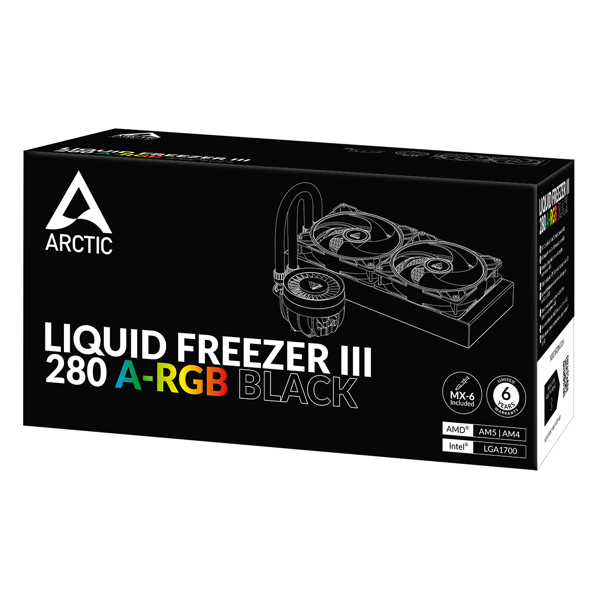 ARCTIC Liquid Freezer III 280 A-RGB 280mm 水冷散熱器 - Black 黑色