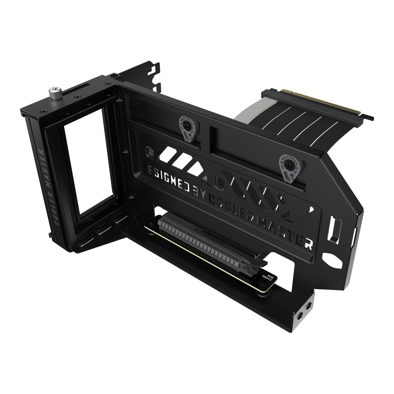 Cooler Master Universal Vertical Graphics Card Holder Kit Ver.3 (PCIE 4.0) () - Black 