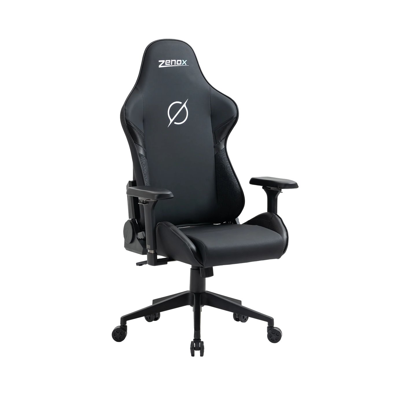 Zenox Saturn-MK2 Racing Chair  - Leather/Carbon /-3