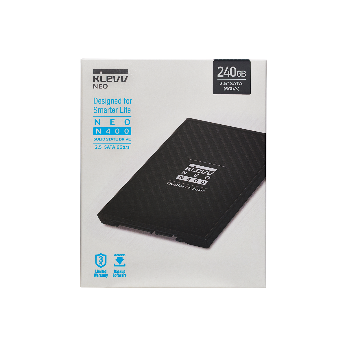 Klevv 科賦 NEO N400 240GB 3D TLC SATA III SSD