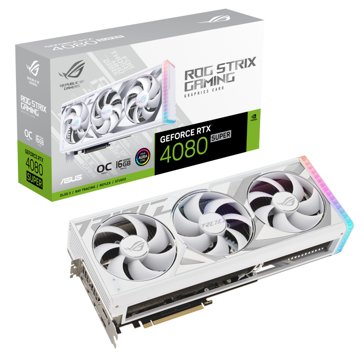 ASUS ROG STRIX White Edition GeForce RTX 4080 Super 16G OC 