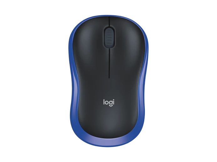 Logitech M185 無線滑鼠 - Blue 藍色