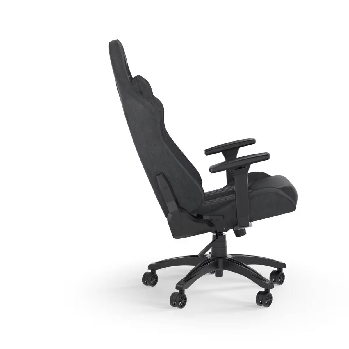 Corsair TC100 RELAXED 人體工學高背電競椅 – Soft Fabric – Black & Grey 黑灰色