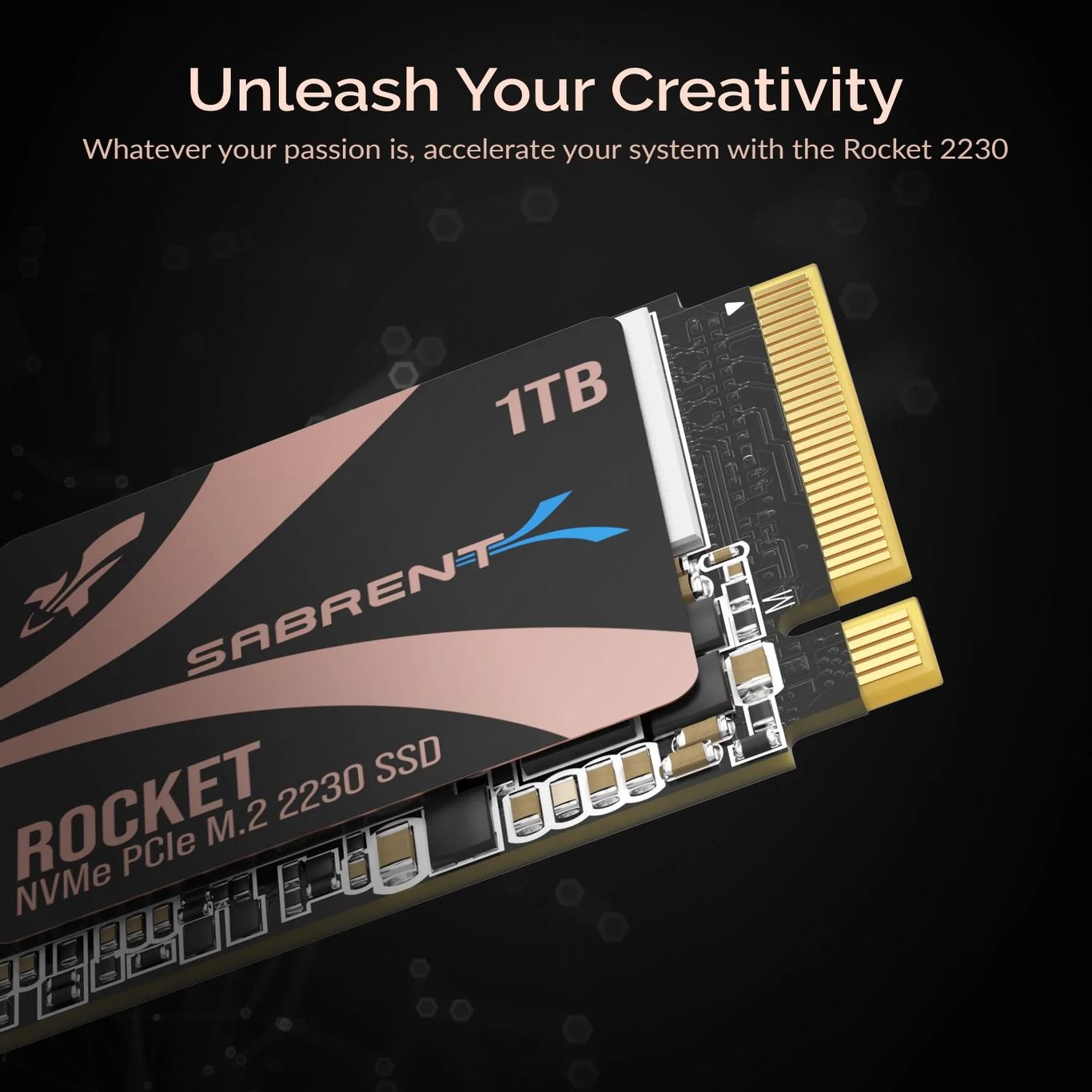 Sabrent ROCKET 1TB TLC NVMe PCIe 4.0 x4 M.2 2230 SSD (香港 5 年保養)