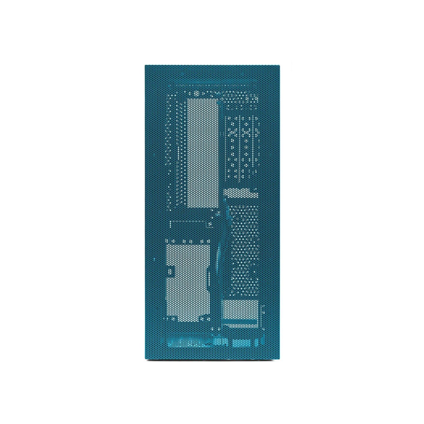 SSUPD Meshroom S Full Mesh Mini-ITX 機箱 (w/ PCIe 4.0 Riser Cable) - Peacock blue 藍色