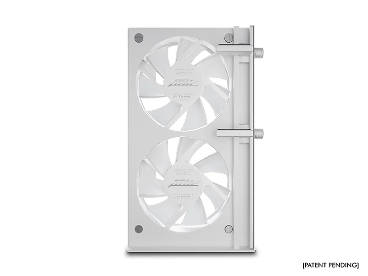 OCPC POLE P1  (8cm Fan x2) - White -4