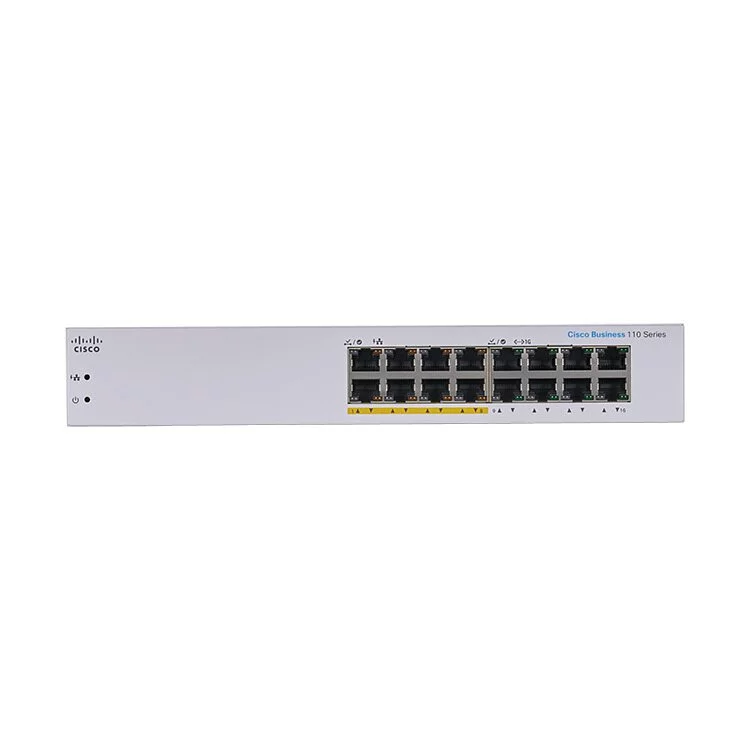 Cisco CBS110 16-Port Gigabit (8-Port PoE 64W) 桌面交換機 - CBS110-16PP-UK
