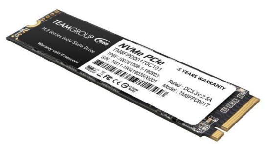 Team MP33 PRO 512GB 3D TLC M.2 NVMe PCIe 3.0 x4 SSD (5年保)