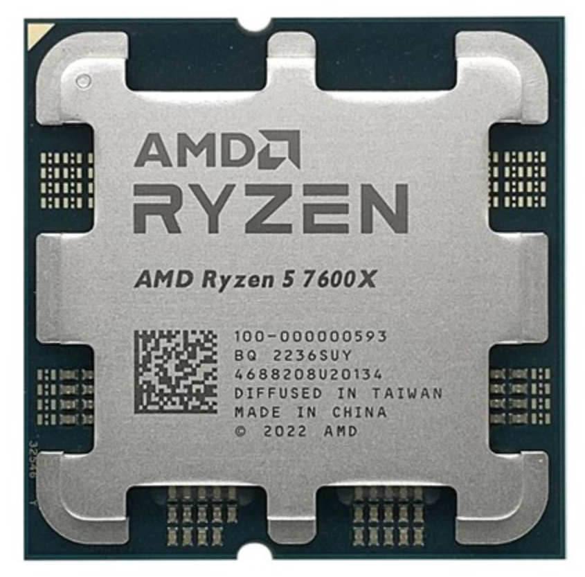 AMD Ryzen 5 7600X 6核心12線程 Tray