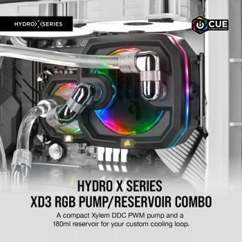Corsair Hydro X Series XD3 RGB Pump/Reservoir Combo
