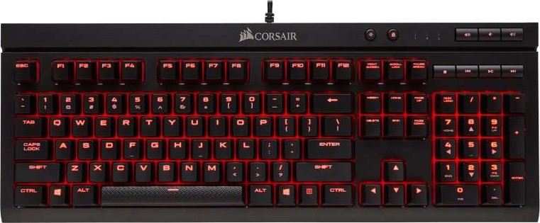 Corsair K68 RED LED 防水機械式鍵盤 (Cherry MX Red)