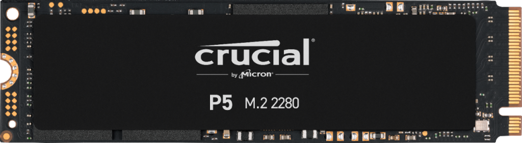 Crucial P5 1TB TLC NVMe PCIe 3.0 x4 M.2 2280 SSD