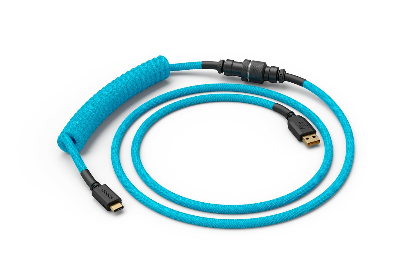 Glorious Coiled Cable - ELECTRIC BLUE