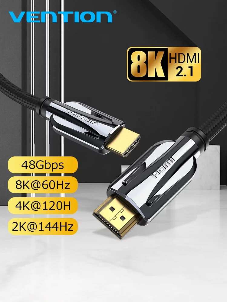 VENTION AALBF HDMI 2.1 Cable 1M