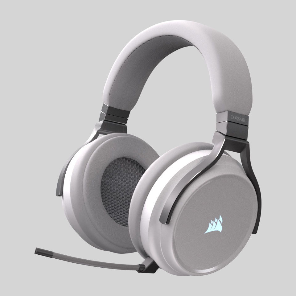 Corsair Virtuoso Wireless Gaming RGB Headset 無線遊戲耳機 (White)
