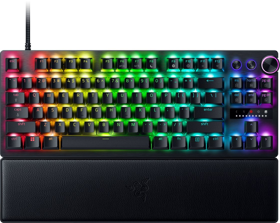 Razer Huntsman V3 Pro TKL 類比式光學遊戲鍵盤 (Razer 類比式光軸)