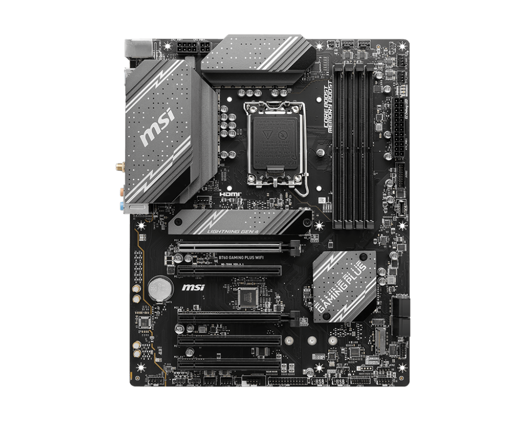 MSI  B760 GAMING PLUS WIFI ATX  (DDR5)-1