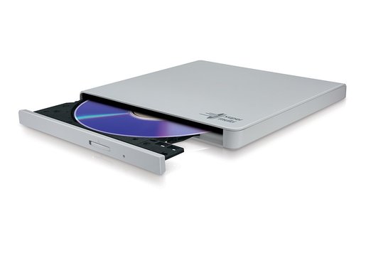 HLDS Slim Portable DVD-Writer GP65 - White 外置光碟機