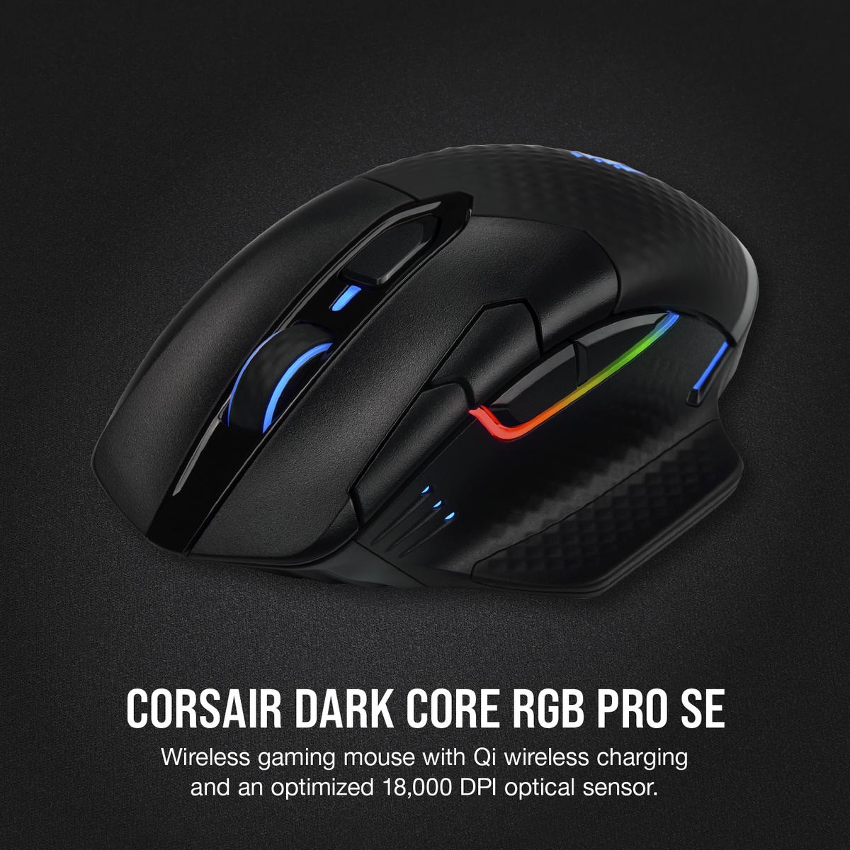 Corsair DARK CORE RGB PRO SE Wireless Gaming Mouse 無線遊戲滑鼠