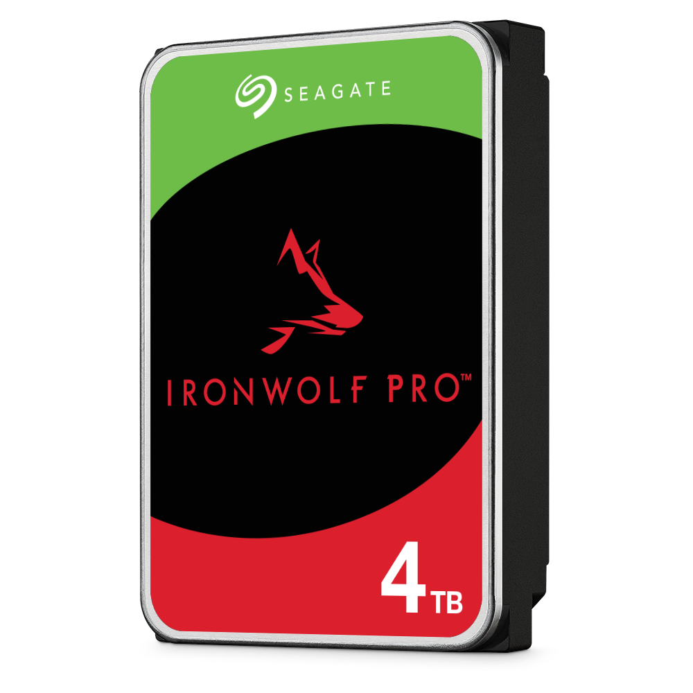 Seagate Iron Wolf Pro 4TB 7200rpm 128MB 3.5" NAS HDD (ST4000NE001)