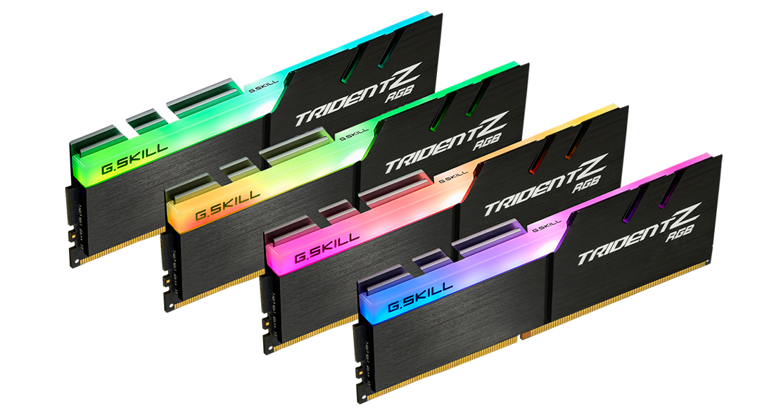 G.Skill Trident Z RGB DDR4 3200 MHz 32GB (8GB x 4) (F4-3200C16Q-32GTZR)